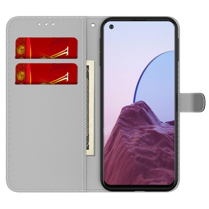 Nahkakotelo OnePlus 10 Pro 5G Abstrakti Kuvio