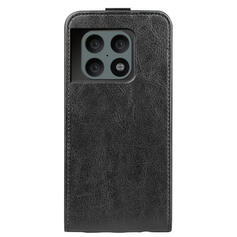 Nahkakotelo OnePlus 10 Pro 5G Kotelot Flip Nahkatehoste Pystysuora Läppä