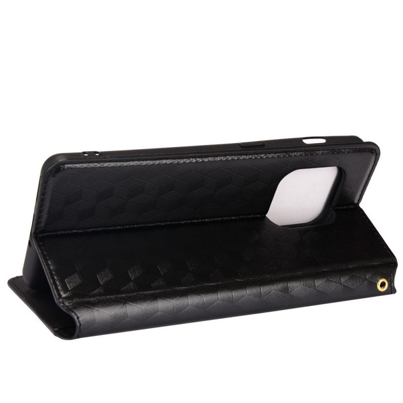 Puhelinkuoret OnePlus 10 Pro 5G Kotelot Flip Diamond Leather Effect