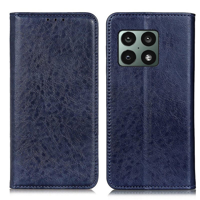 Puhelinkuoret OnePlus 10 Pro 5G Kotelot Flip Texture Leather
