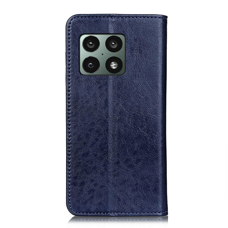 Puhelinkuoret OnePlus 10 Pro 5G Kotelot Flip Texture Leather