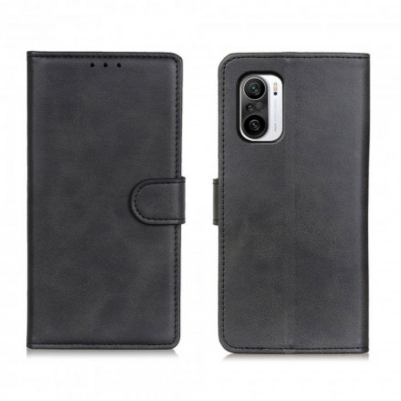 Kotelot Xiaomi Mi 11i 5G / Poco F3 Retro Mattanahkaefekti