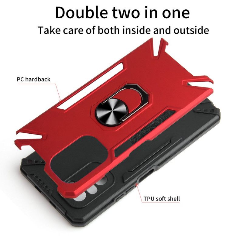 Kuori Xiaomi Mi 11i 5G / Poco F3 Ring-bracket Design