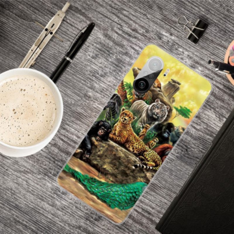 Kuori Xiaomi Mi 11i 5G / Poco F3 Safari Animals