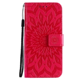 Nahkakotelo Xiaomi Mi 11i 5G / Poco F3 Auringonkukka