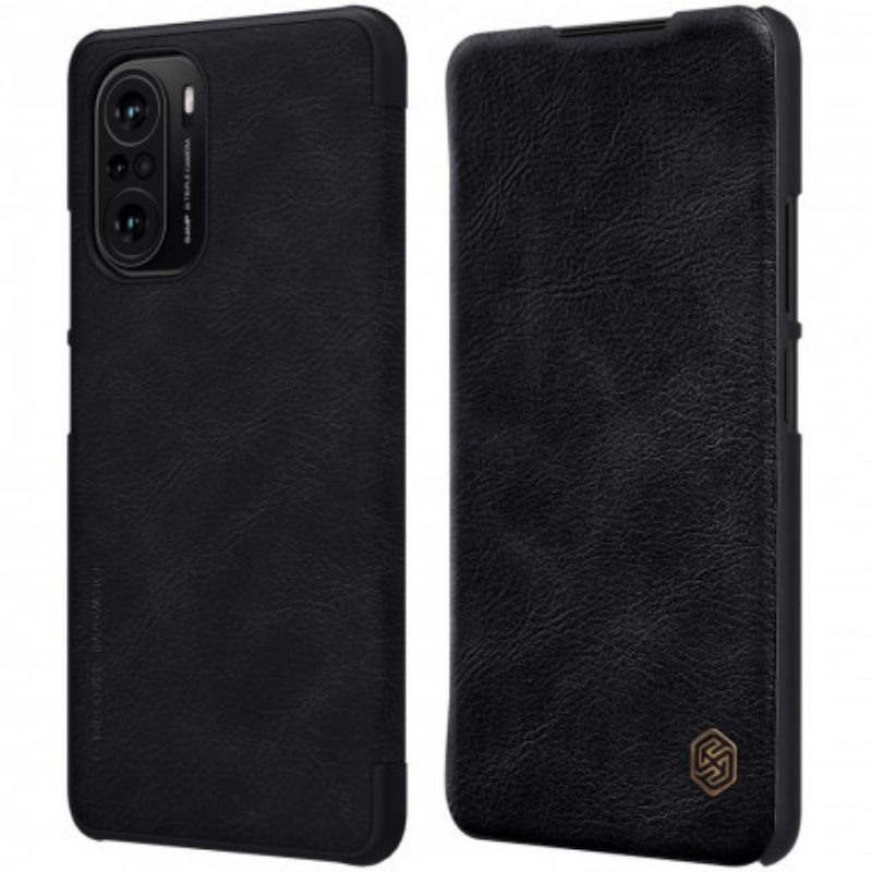 Puhelinkuoret Xiaomi Mi 11i 5G / Poco F3 Kotelot Flip Nillkin Qin Sarja