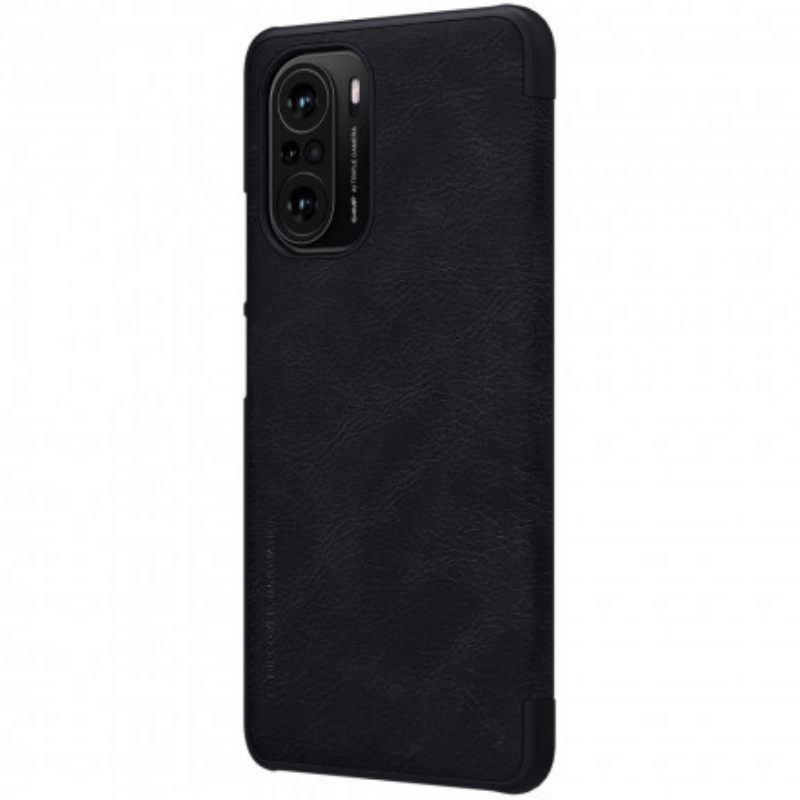 Puhelinkuoret Xiaomi Mi 11i 5G / Poco F3 Kotelot Flip Nillkin Qin Sarja