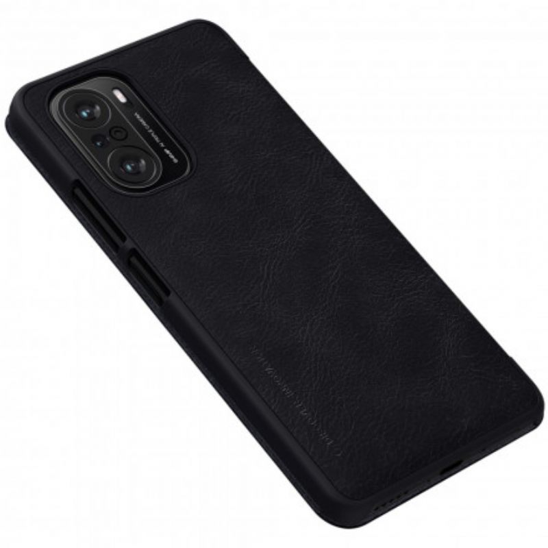 Puhelinkuoret Xiaomi Mi 11i 5G / Poco F3 Kotelot Flip Nillkin Qin Sarja