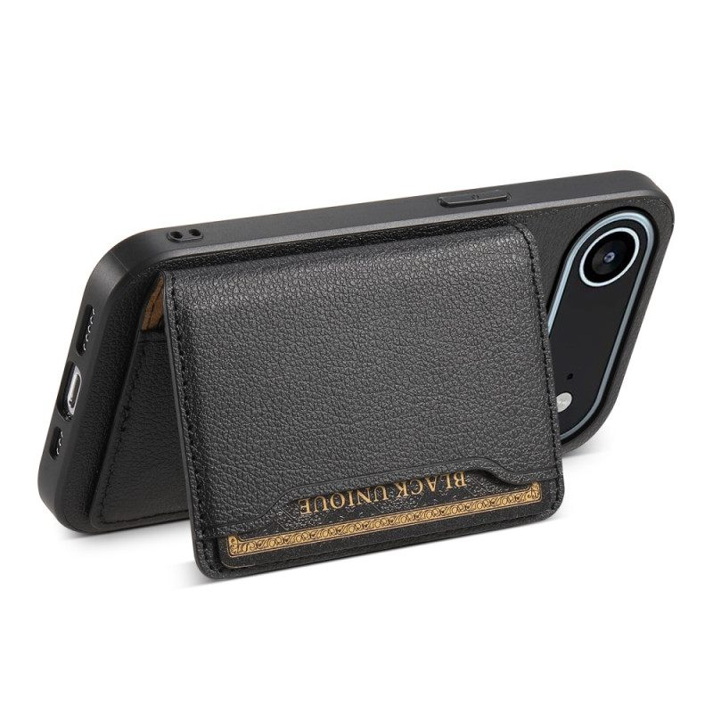 Kuori iPhone Air Ensiluokkainen Korttikotelo Ja Jalusta