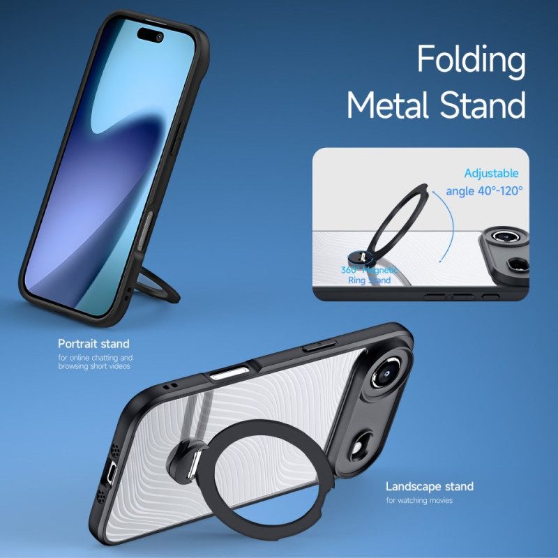 Kuori iPhone Air Jalustalla Magsafe-yhteensopiva Aimo-sarjan Dux Ducis Kanssa Suojakuori