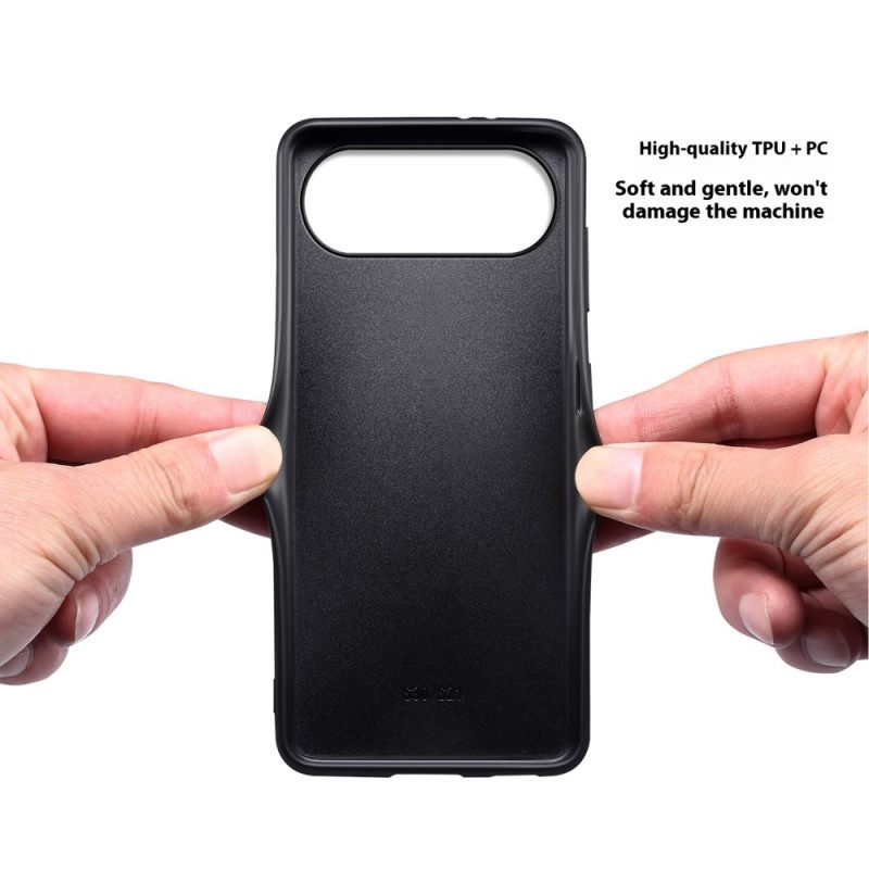 Kuori iPhone Air Krokotiilikuvioinen Teline