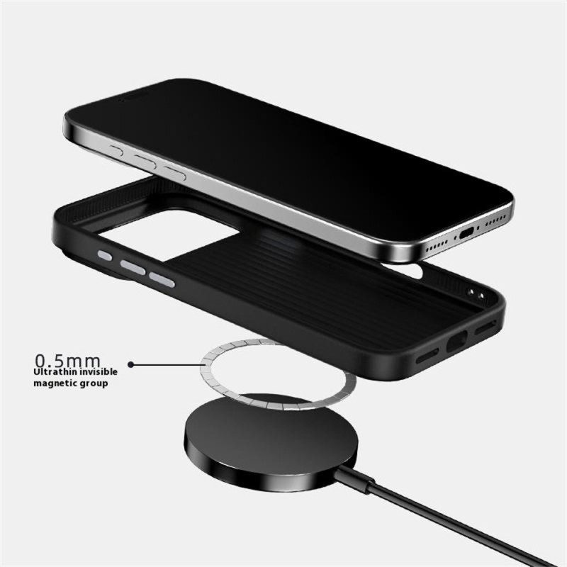Kuori iPhone Air Magsafe-yhteensopiva Krokotiilikuvioinen Abeel Suojakuori