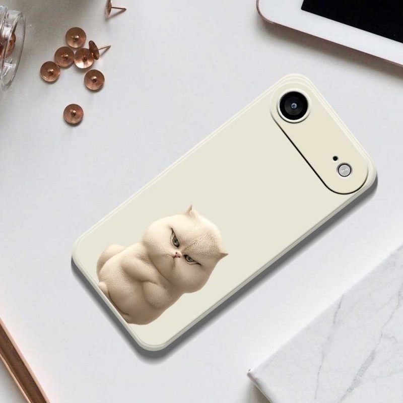 Kuori iPhone Air Vihainen Kissa Suojakuori