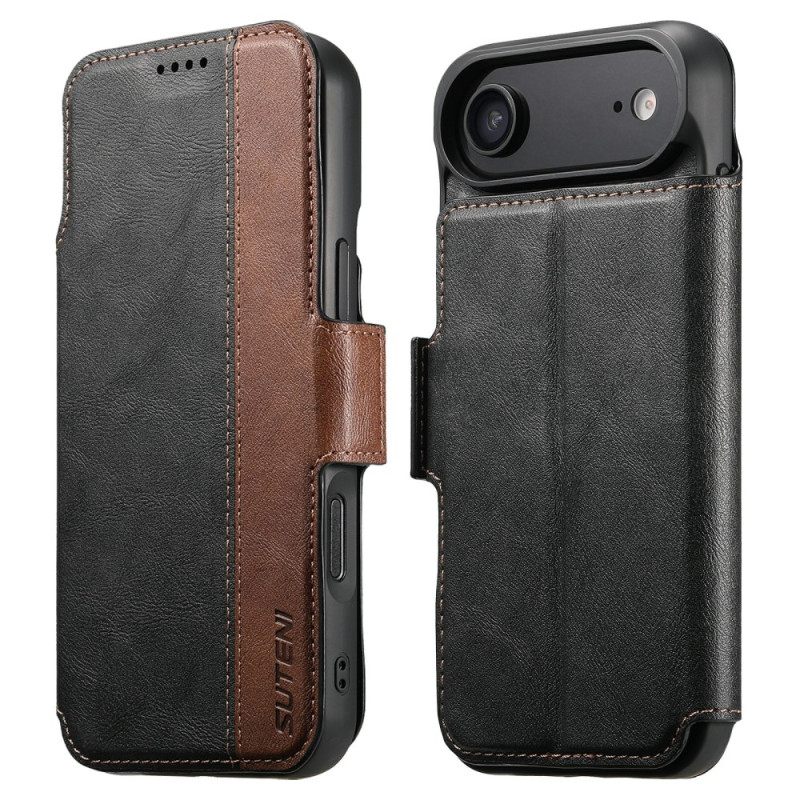 Nahkakotelo iPhone Air Irrotettava Magsafe 2-in-1 -kotelo Suteni