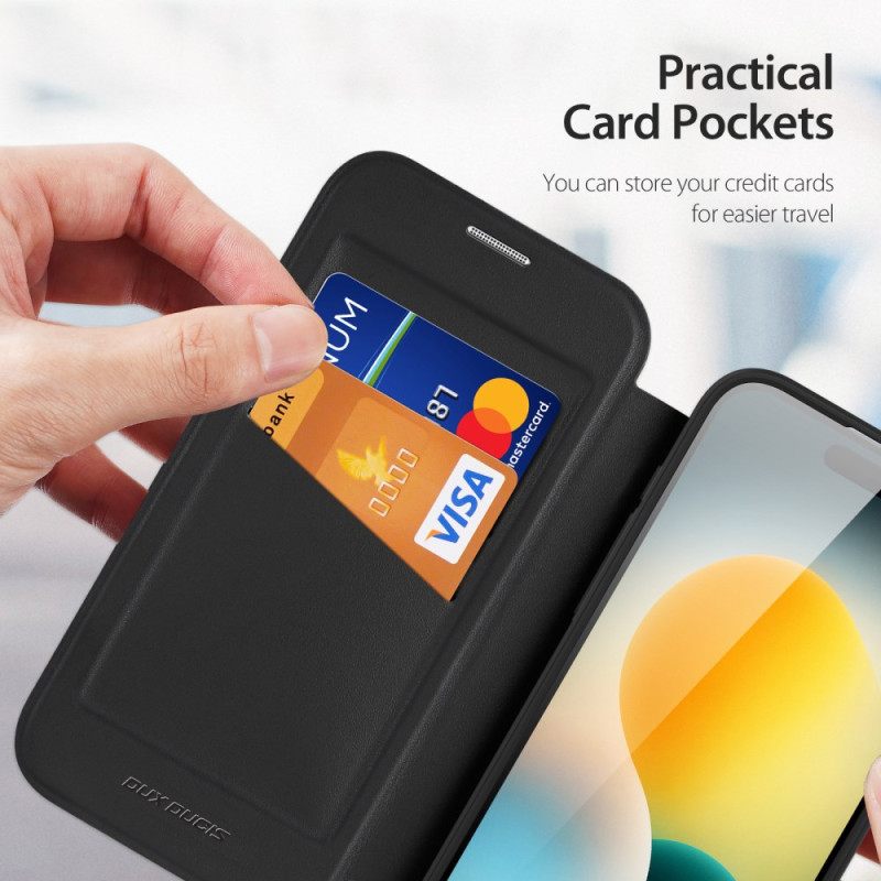 Nahkakotelo iPhone Air Magsafe Skin X Pro -sarja Dux Ducis