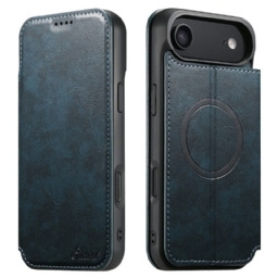 Nahkakotelo iPhone Air Magsafe-yhteensopiva Vintage-tyyliin Suojakuori