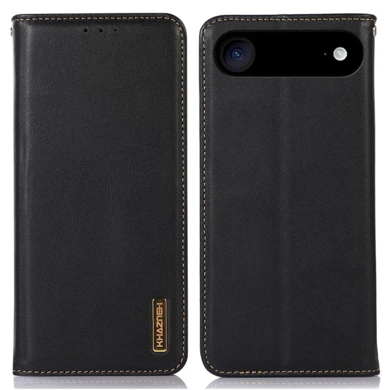 Nahkakotelo iPhone Air Puhelinkuoret Premium-nahka Khazneh