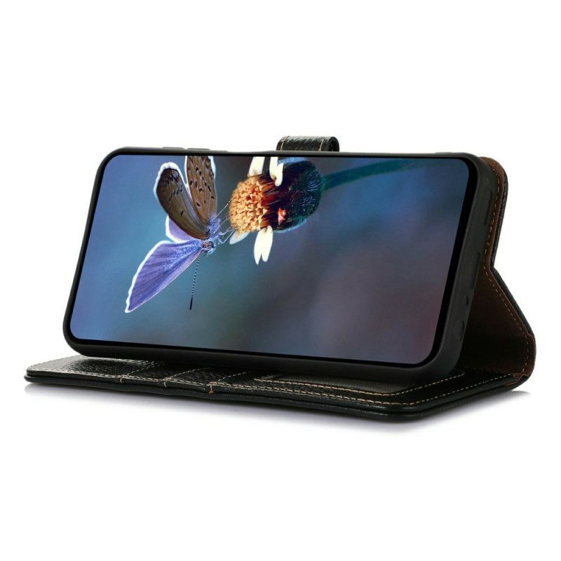 Nahkakotelo iPhone Air Rfid-suojattu Litsi-nahka