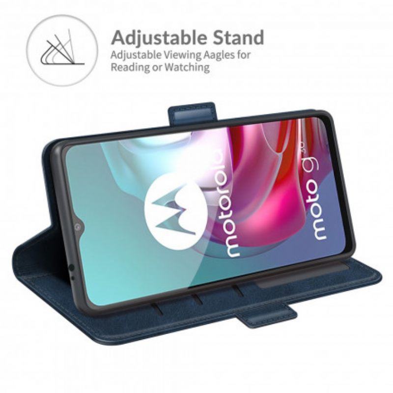 Kotelot Moto G10 / G30 Double Flap