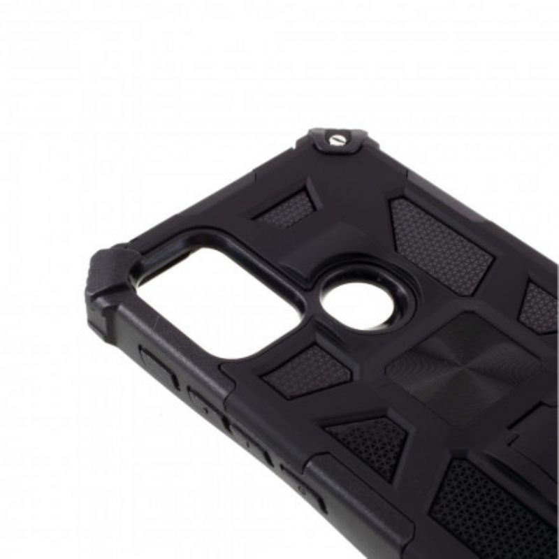Kuori Moto G10 / G30 Bicolor Irrotettava Tuki