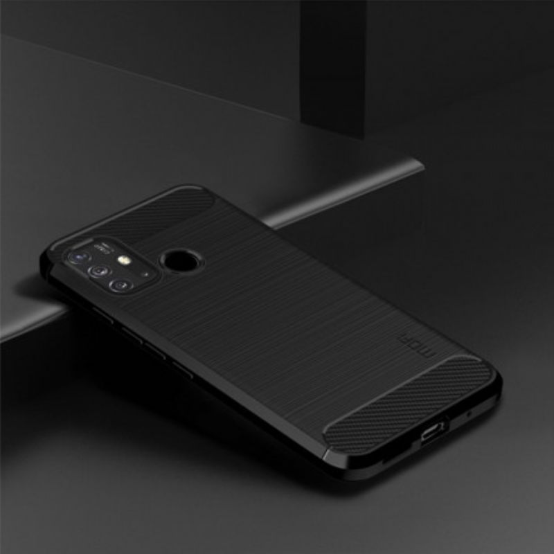 Kuori Moto G10 / G30 Harjattu Hiilikuitu Mofi