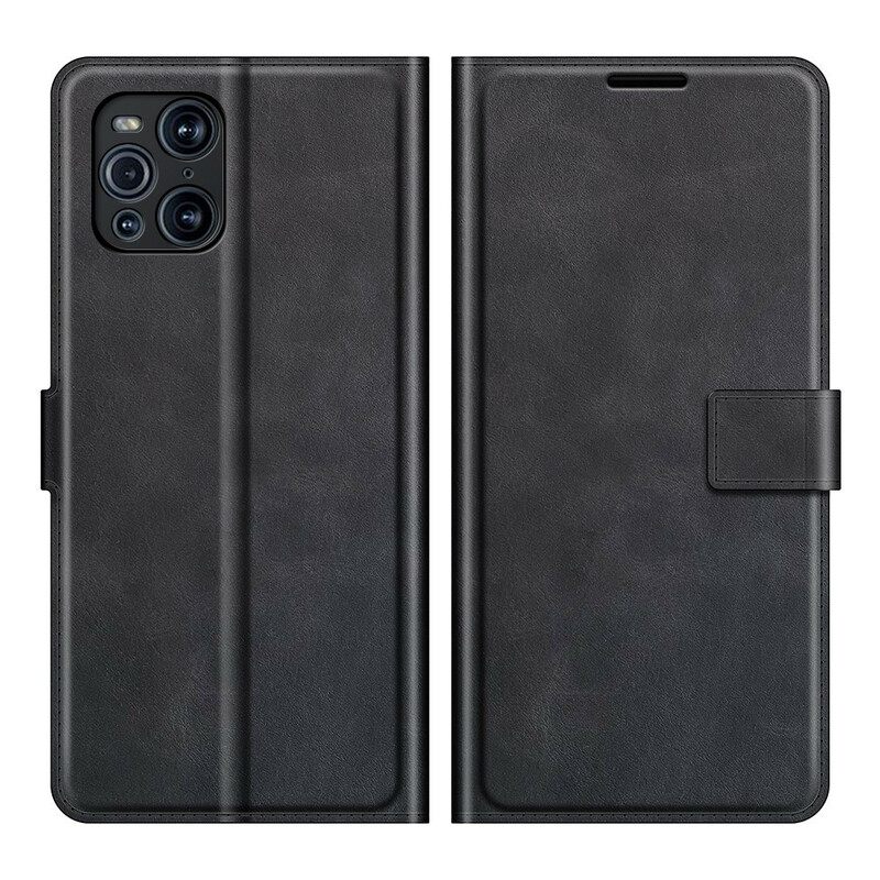 Kotelot Oppo Find X3 / X3 Pro Slim Extreme Leather Effect