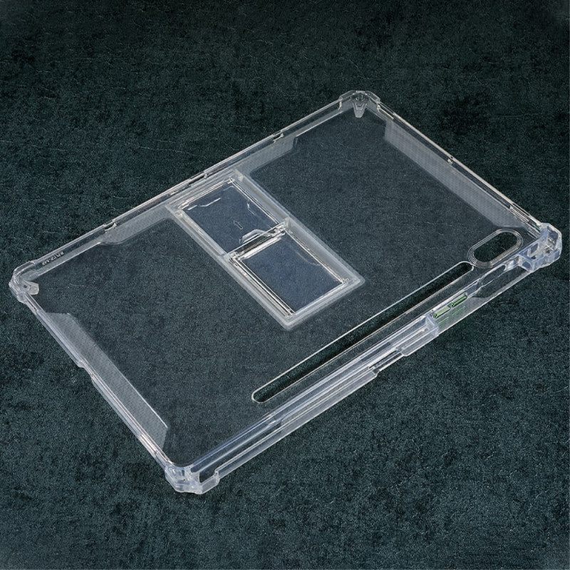 Case Samsung Galaxy Tab S10 Fe Puhelinkuoret Läpinäkyvä Jalusta