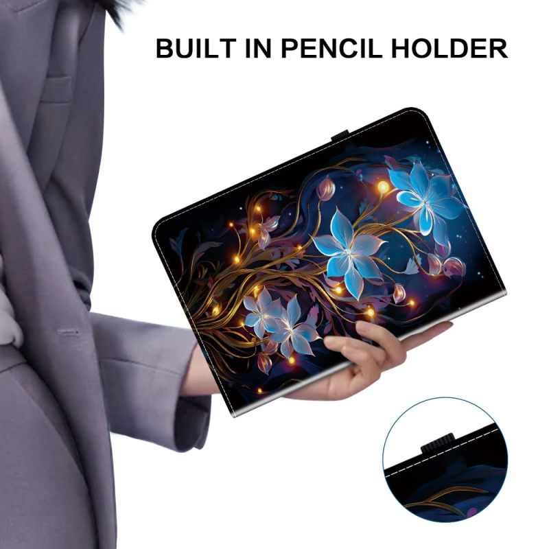 Kuoret Samsung Galaxy Tab S10 Fe Puhelinkuoret Kukkakuvio