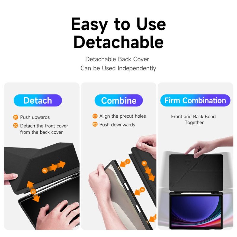 Kuori Samsung Galaxy Tab S10 Fe Dux Ducis -sarjan Magi Suojakuori