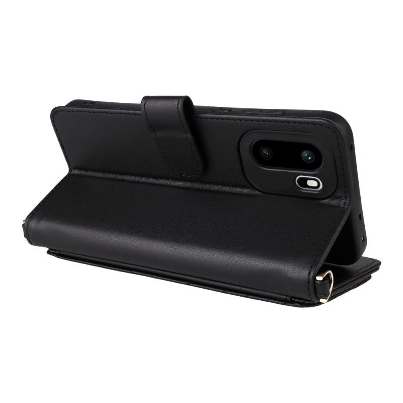 Kotelot Oneplus 15r 6 Korttipaikkaa Hihnoilla Suojakuori