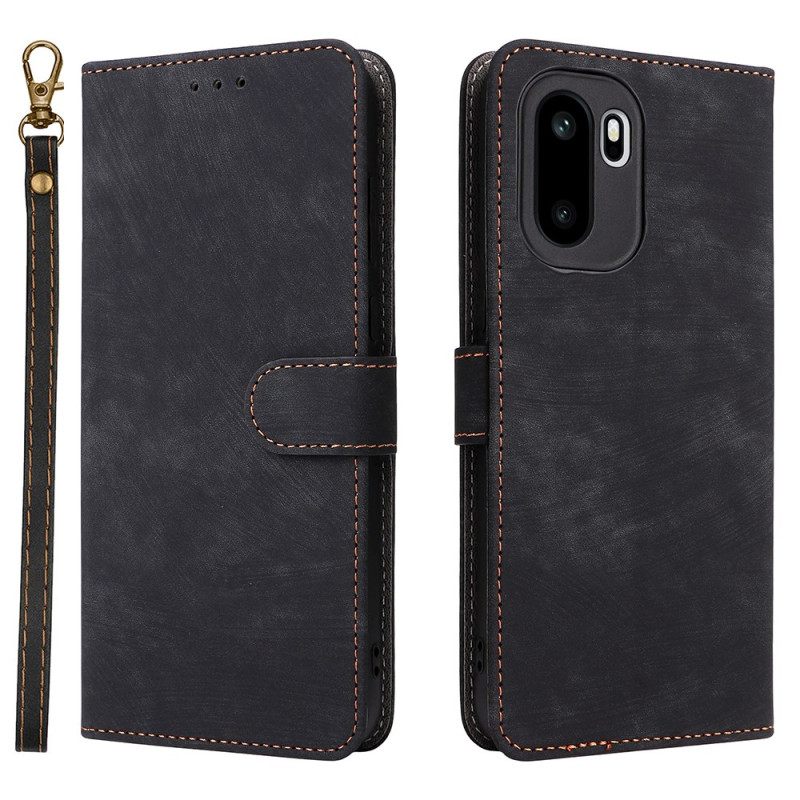 Kotelot Oneplus 15r Rfid-suojattu Mokkanahkaefekti