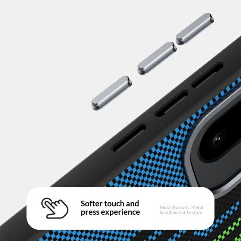 Kuori Oneplus 15r Abeel-mikrokohokuvioitu Magneettilompakko