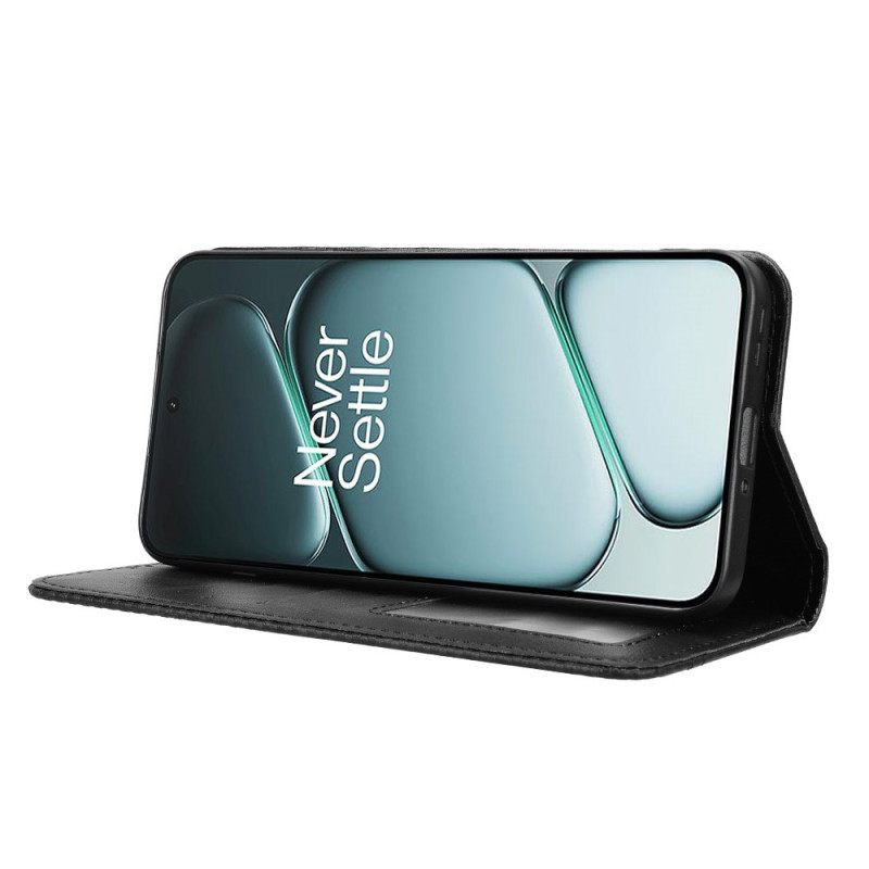 Nahkakotelo Oneplus 15r Puhelinkuoret Vintage-reunus