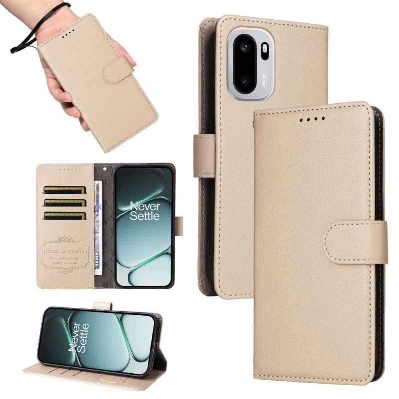 Nahkakotelo Oneplus 15r Rfid-suojattu