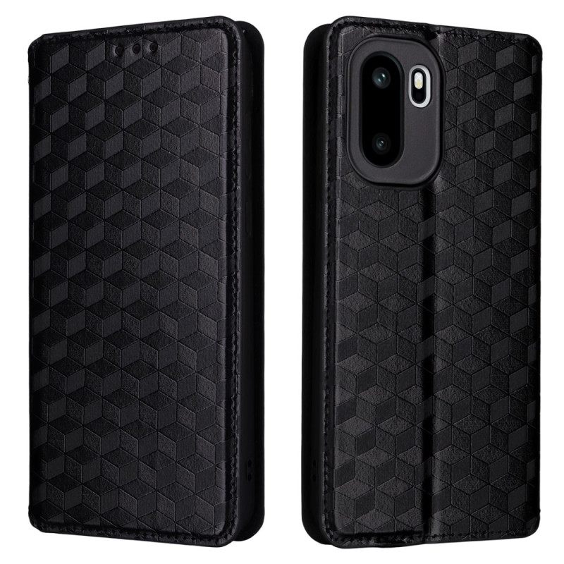 Nahkakotelo Oneplus 15r Timanttikuvio