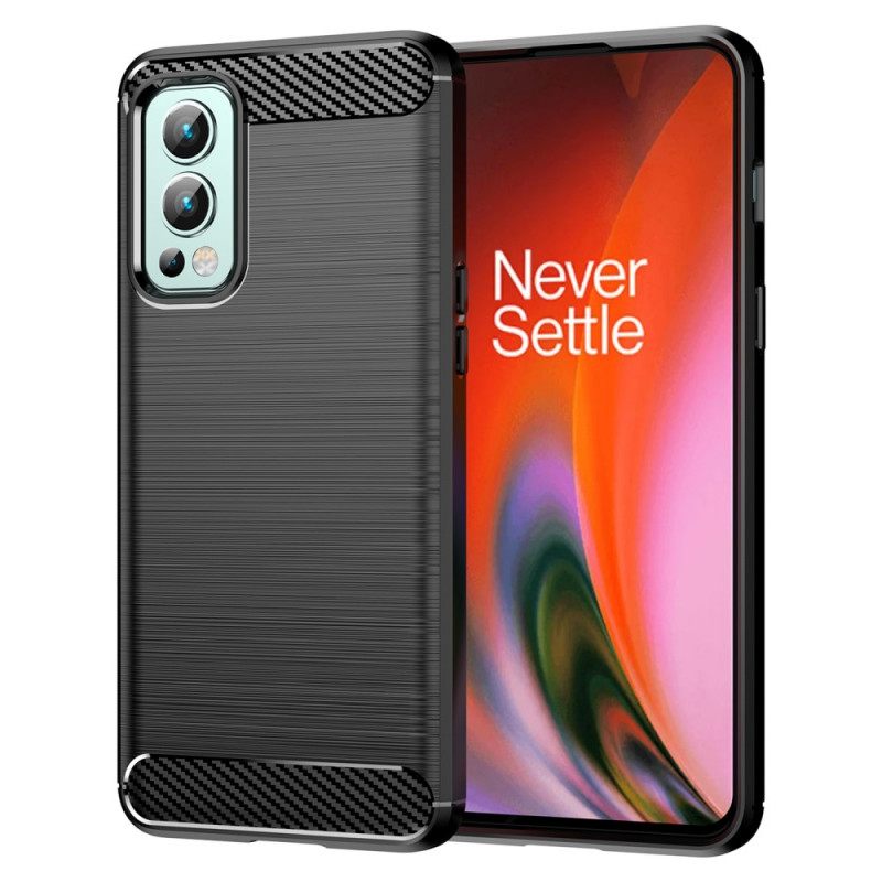 Case OnePlus Nord 2 5G Harjattu Hiilikuitu