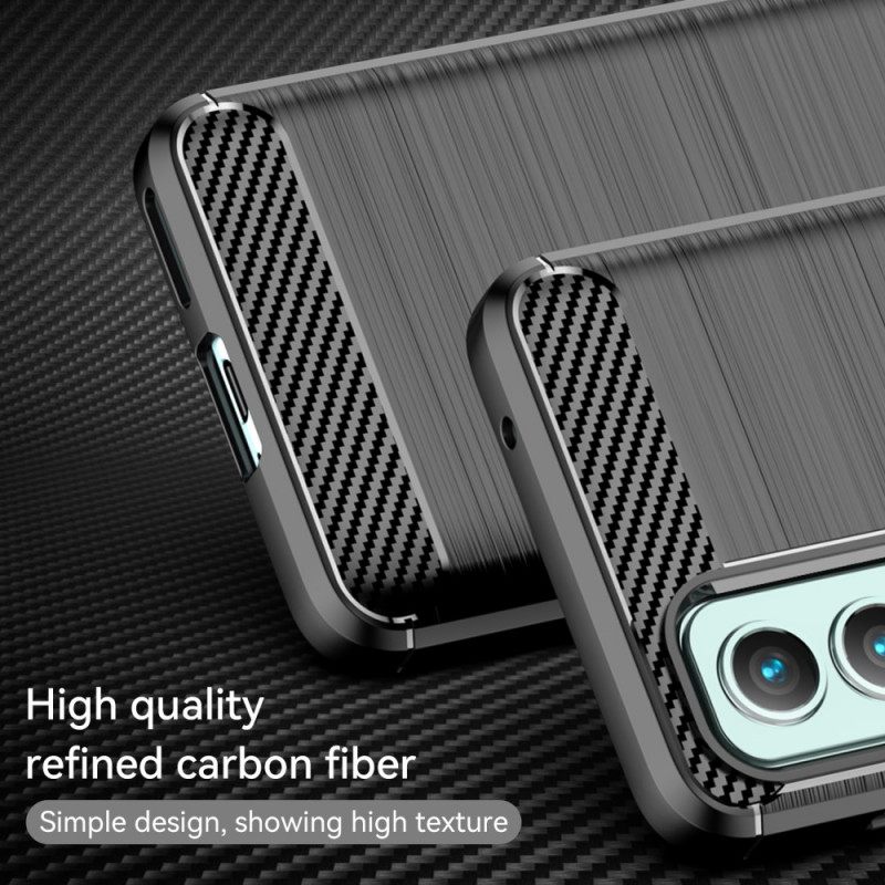 Case OnePlus Nord 2 5G Harjattu Hiilikuitu