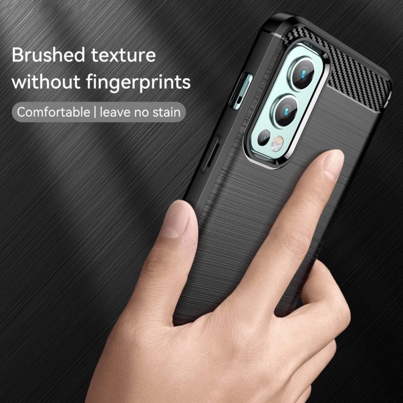 Case OnePlus Nord 2 5G Harjattu Hiilikuitu