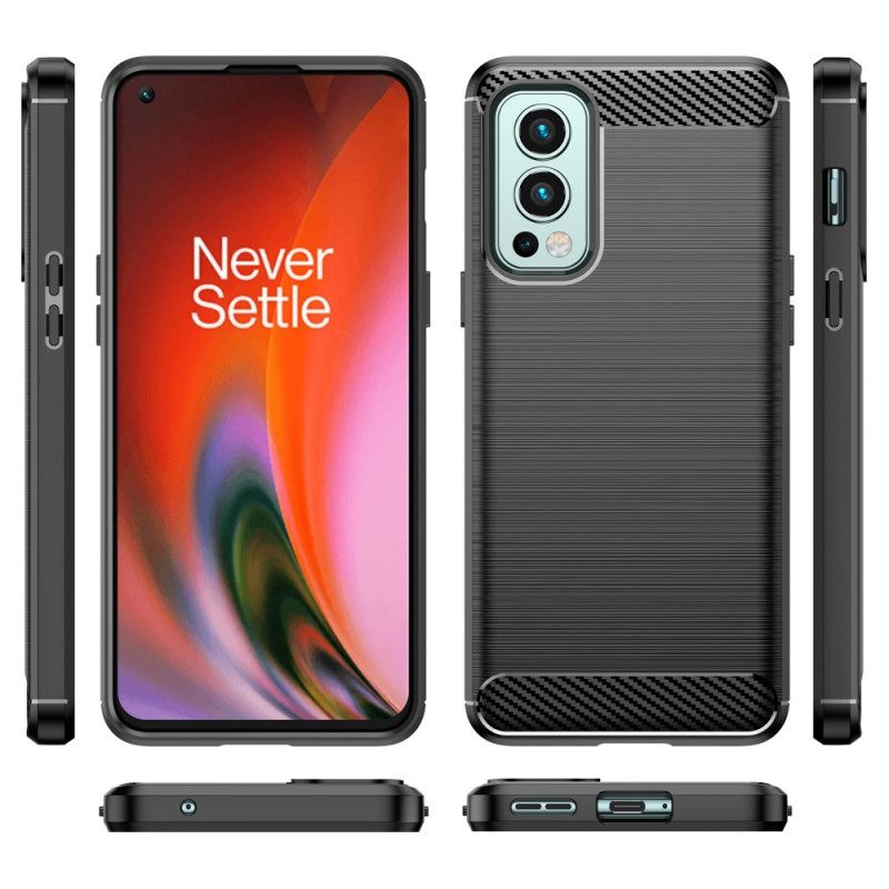 Case OnePlus Nord 2 5G Harjattu Hiilikuitu