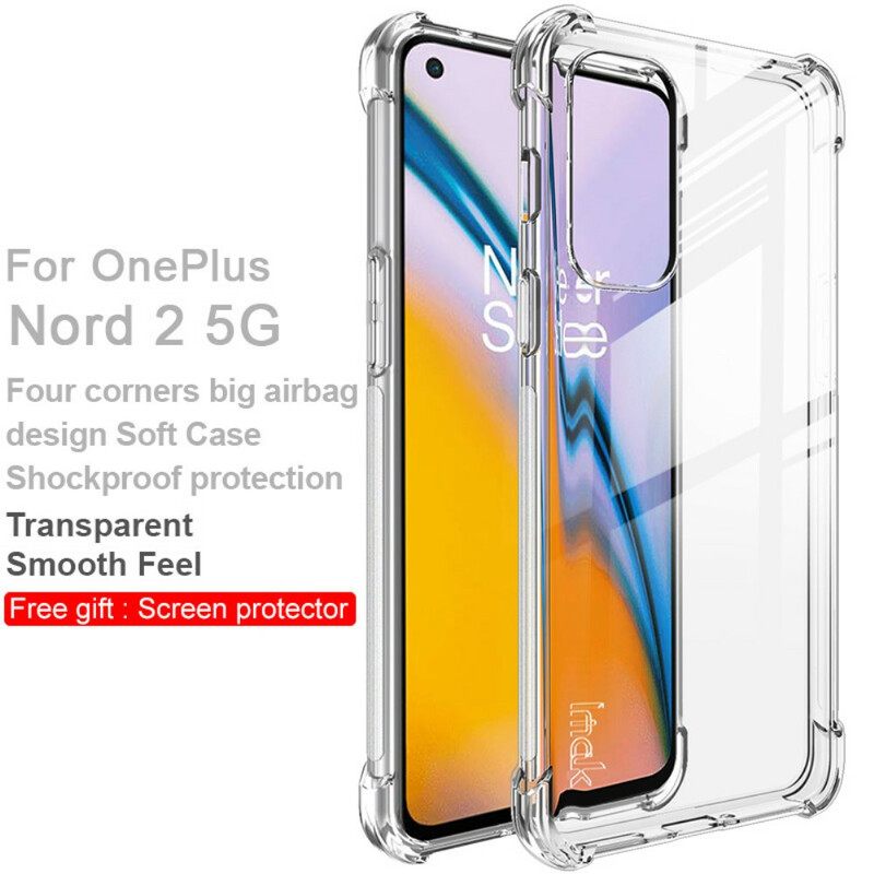 Case OnePlus Nord 2 5G Läpinäkyvä Silkkinen Imak
