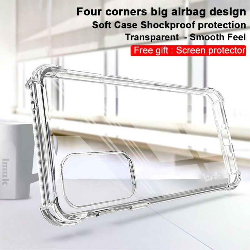Case OnePlus Nord 2 5G Läpinäkyvä Silkkinen Imak