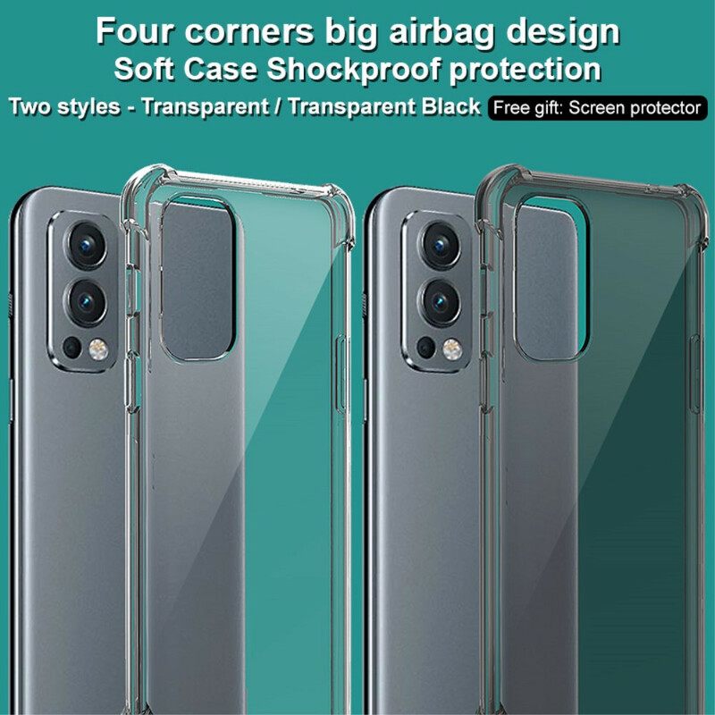 Case OnePlus Nord 2 5G Läpinäkyvä Silkkinen Imak
