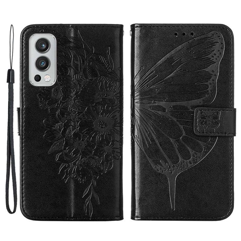 Kotelot OnePlus Nord 2 5G Butterfly Design