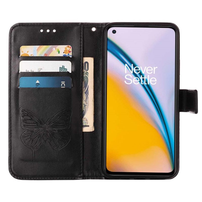 Kotelot OnePlus Nord 2 5G Butterfly Design