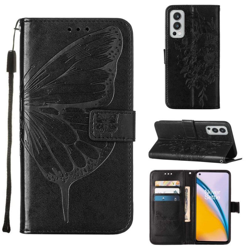 Kotelot OnePlus Nord 2 5G Butterfly Design