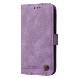 Kotelot OnePlus Nord 2 5G Faux Leather Niitti Ja Nauha