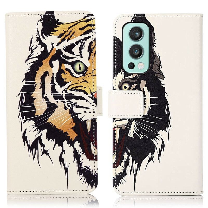 Kotelot OnePlus Nord 2 5G Fierce Tiger