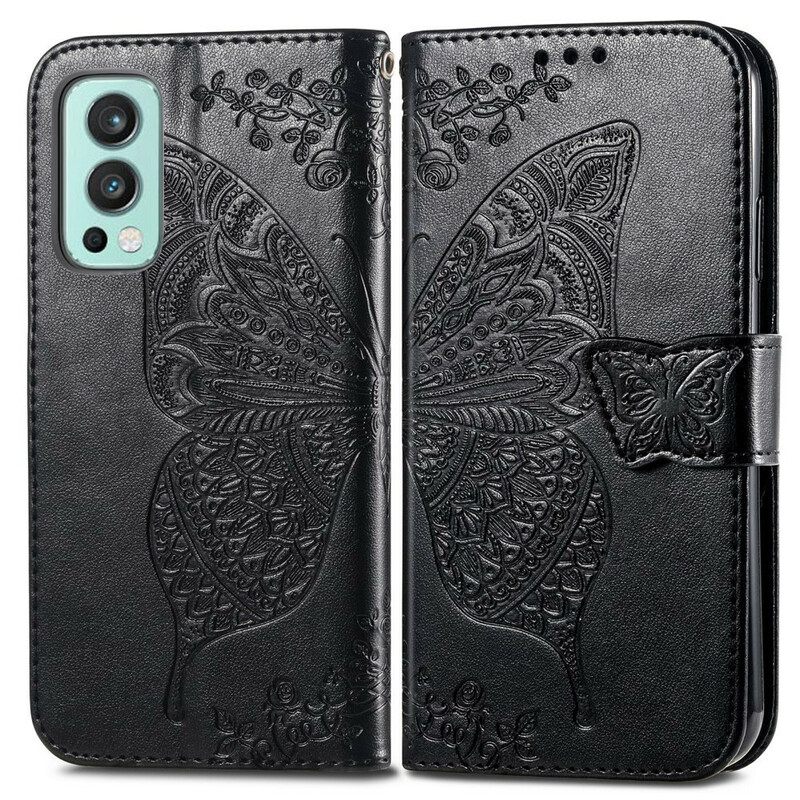 Kotelot OnePlus Nord 2 5G Half Butterflies