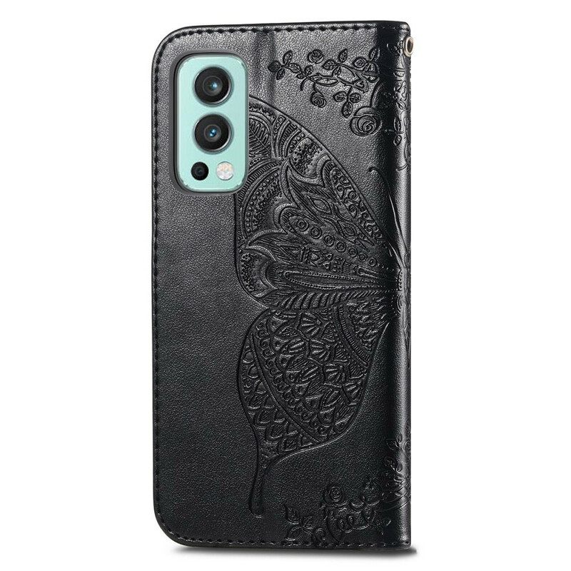 Kotelot OnePlus Nord 2 5G Half Butterflies