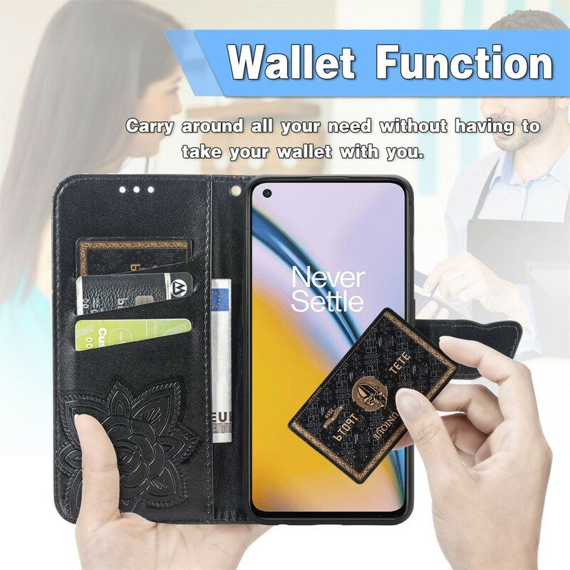 Kotelot OnePlus Nord 2 5G Half Butterflies